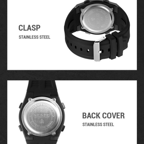 Reloj Electrónico Impermeable Digital Simple Skmei