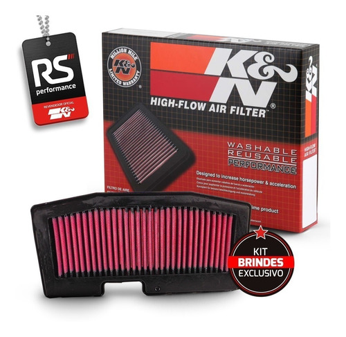 Filtro De Ar Esportivo K&n Triumph Street Triple R 675 / Rx