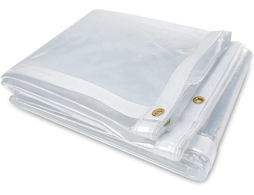 Bycdd Clear Tarp With Grommets Water Tear And Cold For 2