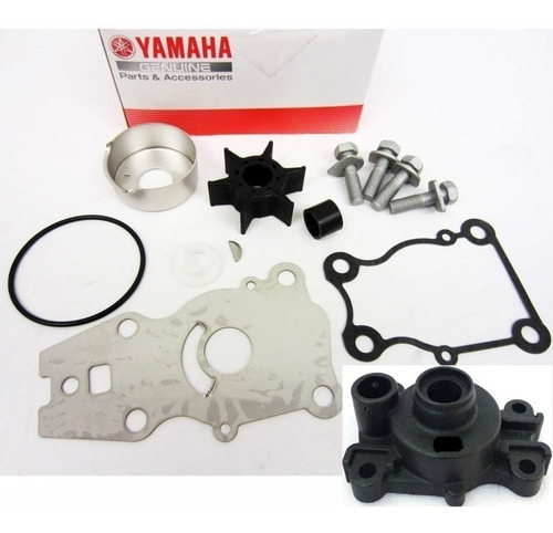 Kit De Bomba De Agua + Cuerpo Motor Yamaha 40 Hp 2t Original