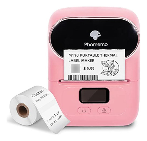 Phomemo Impresora De Etiquetas Termica - Bluetooth M110, Fab