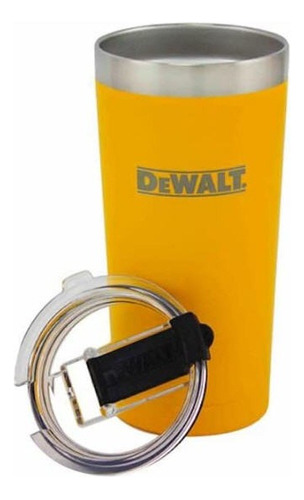 Termo Dewalt Stainless Steel Tumbler 20 Oz Yellow/black