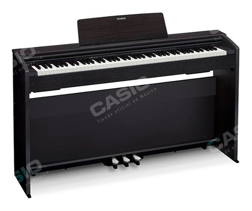 Imagen 2 de 4 de Piano Casio Digital Privia Px-870bk Negro