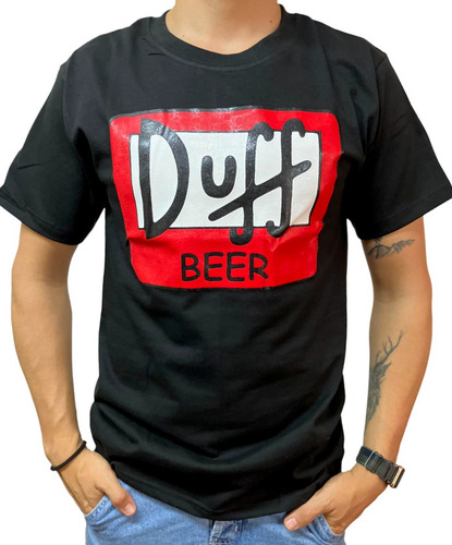Playera Los Simpson Duff Beer