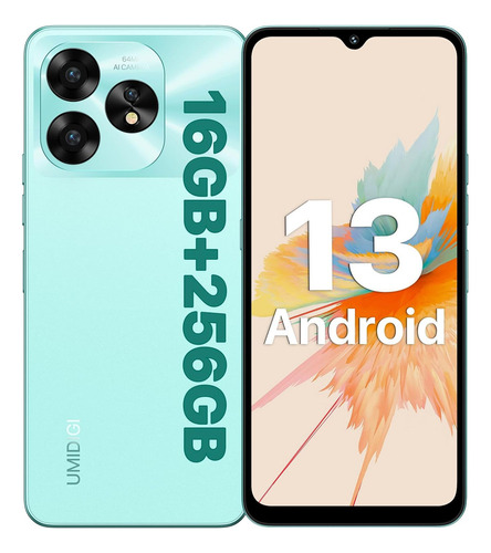 Teléfonos Móviles Umidigi A15 (16g+256g), Cámara Principal A