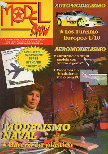 Revista Model Show 12 Aeromodelismo Automodelismo Mode Naval