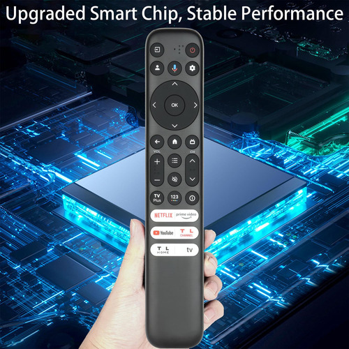 Control Remoto Por Voz Compatible Con Tcl Rc902v Fmr1 Android Tv 65x925 50p725g 55c728 X925 75h720 40s330 32s330 43s434 50s434 55s434 65s434 70s430 75s434 43s446 21001 000025 85x925