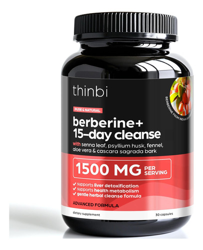 Colon Cetogénico Avanzado Con 1500 Mg Berberina
