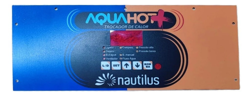 Etiqueta Do Trocador De Calor Nautilus Aa105/aa145 Nautilus