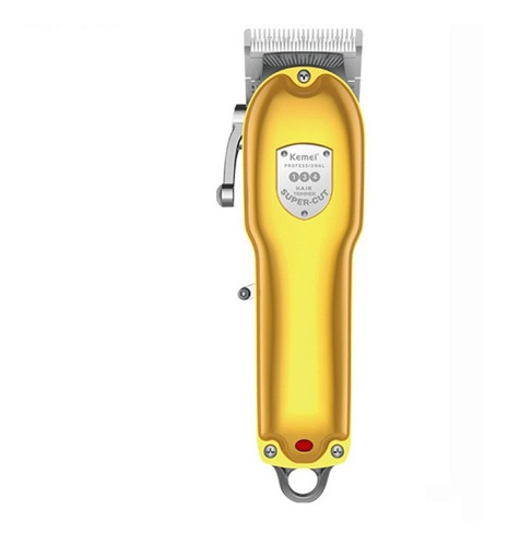 Maquina Para Cortar Cabelo Profissional Gold Kemei Km134