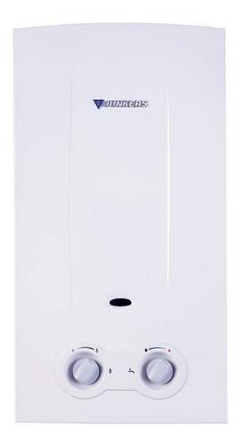 Calefont A Gas Glp Junkers Hydrobattery-smart C W10 Blanco