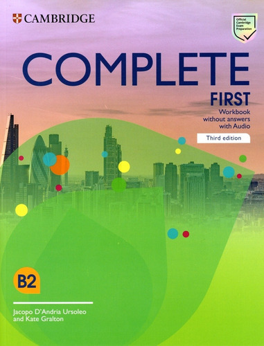 Complete First 3/ed - Workbook Without Answers With @audio