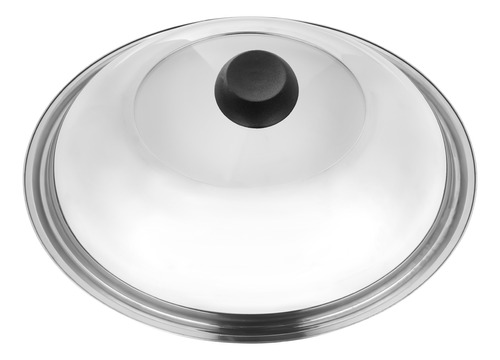 Tapa De Sartén De Acero Inoxidable De 34 Cm Para Freír Wok