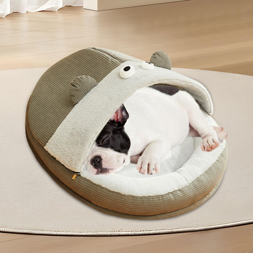 Cama Cueva Para Mascotas Cama Para Gatos Para Gatos L Gris