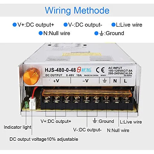 Convertidor De Voltaje De Corriente Continua Ajustable Ac 11