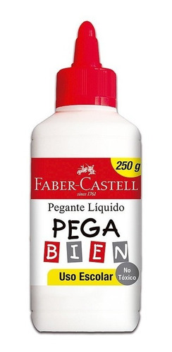 Pegante Liquido Pega Bien 250 Gr Faber Castell