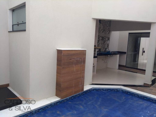 Imagem 19 de 22 de Casa Nova Em Bairro Nobre - Ca0202