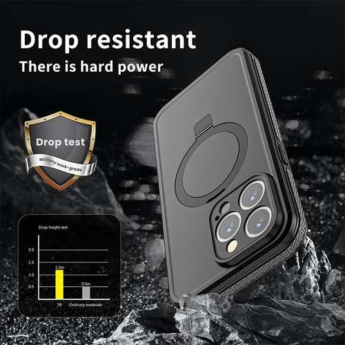.funda For iPhone 15 Pro Funda Impermeable Ip68 A Prueba De