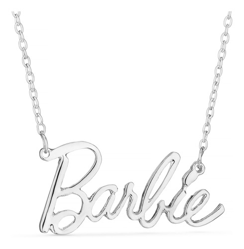 Collar Con Logotipo De Barbie Script