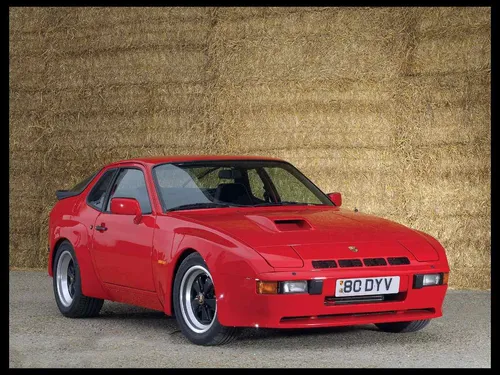 Porsche 924 Carrera Gt 1981 Cuadro Enmarcado 45x30cm