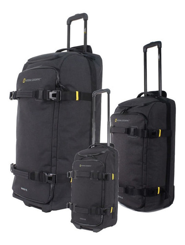 Set De 3 Bolsos De Viaje Nat Geo Expedition