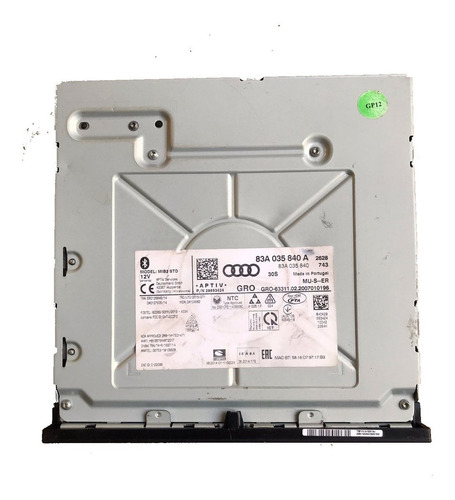 Rádio Multimídia Audi A1 Q3 Rsq3 19/... 83a035840a