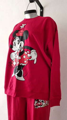Conjunto Pants Navidad Minnie Mouse Mujer Talla Extra Xxl