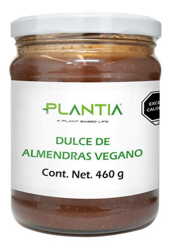 Plantia Cajeta Vegana (dulce De Almendras) 460 G