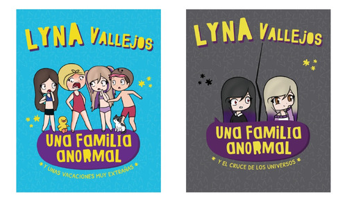 Una Familia Anormal 3 Y 4 - Lyna Vallejos - 2 Libros