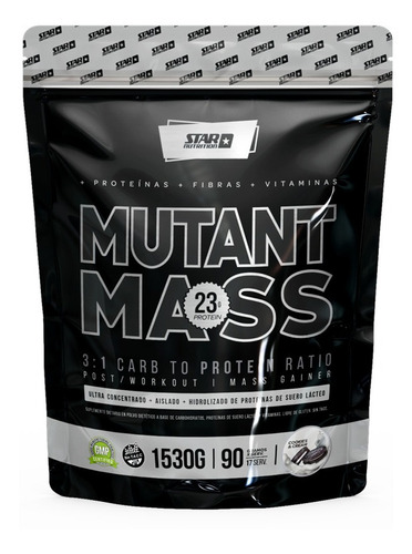 Mutant Mass Star Nutrition® 1.5kg - Ganador Masa Muscular