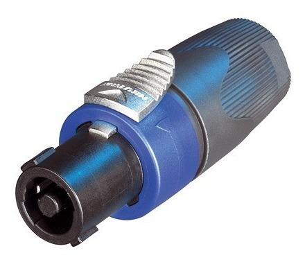 Neutrik Nl4fx Conector Ficha Speakon A Cable 4 Contactos