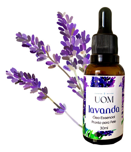 Óleo Lavanda Para Pele | Calmante E Relaxante | 30ml