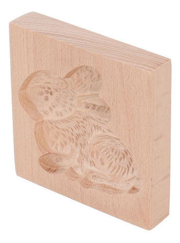 Molde Para Estampillas Para Galletas, De Madera De Haya, Reu