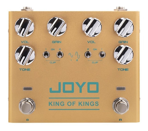 Pedal Guitarra Overdrive E Distorção Joyo King Of Kings R-20