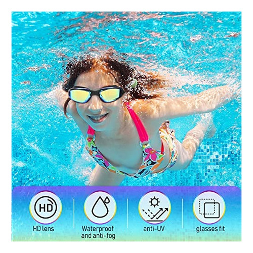 Lentes De Natación Niños Flutesan X3u Multi