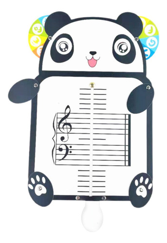 Tablero De Lectura Musical, Tablero De Forma De Panda