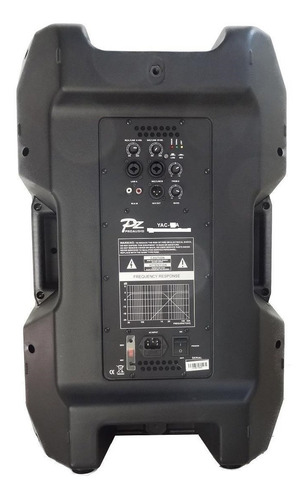 Imagem 3 de 3 de Caixa Acustiva Ativa Pz Audio Yac 12 A 400w Rms General Som