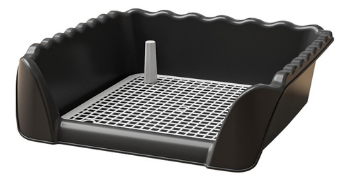 Baño Para Perros Con De Entrenamiento Innovador Negro