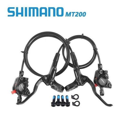 Frenos De Bicicleta Hidráulicos Shimano Mt200 (par)