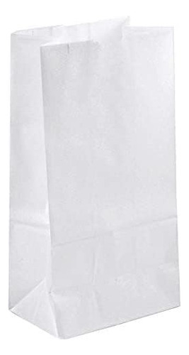 Bolsa De Papel Blanco 100 Unidadesbolsas De Almuerzo Ecológi