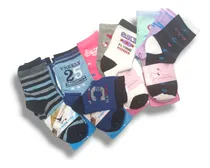 Comprar 12 Pares Medias Niño Niña Docena Por Mayor
