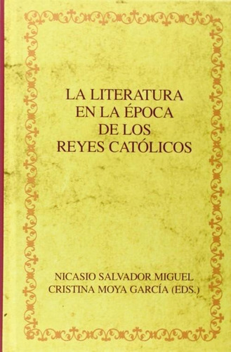 Literatura En La Época De Reyes Católicos, Iberoamerican 