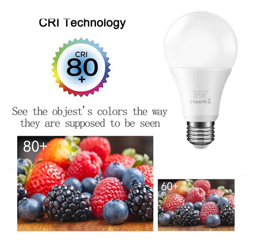Bombilla Led Inteligente Con Sensor A19 5w Para Interiores
