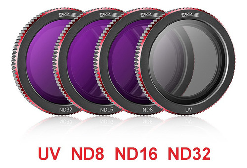 Filtros De Lente Uv Nd8 Nd16 Nd32 Para Acessório Dji Neo Dro