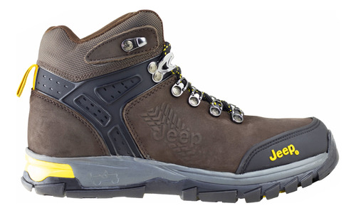 Botas Jeep Footwear De Caballero Outdoor 4501 Nobuck Café