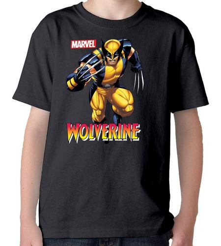 Remeras Camisetas Niños Wolverine Y Muchísimos Diseños Mas