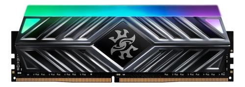 Memoria RAM Spectrix D41 gamer color tungsten grey 16GB 1 XPG AX4U3200716G16A-ST41