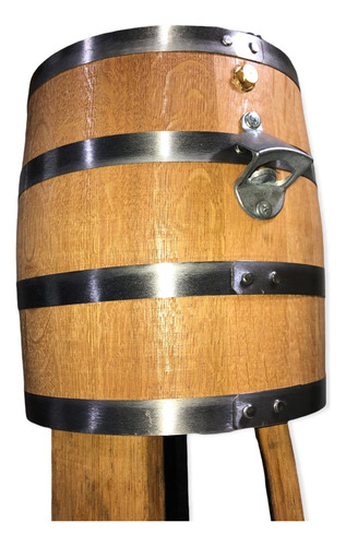 Dispensador De Cerveza Chopera Artesanal En Roble Barril