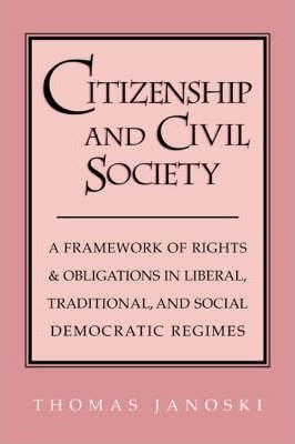 Libro Citizenship And Civil Society : A Framework Of Righ...