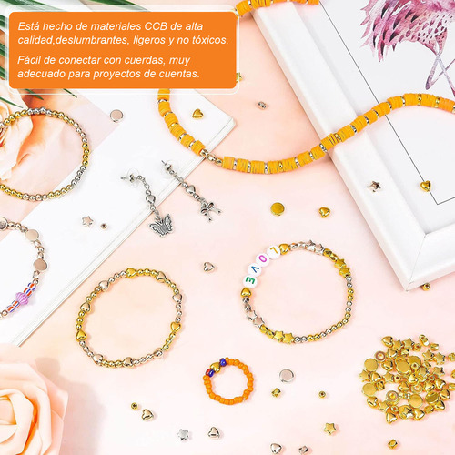 2160pcs Conjunto De Cuentas De Pulsera De Collar Bricolaje